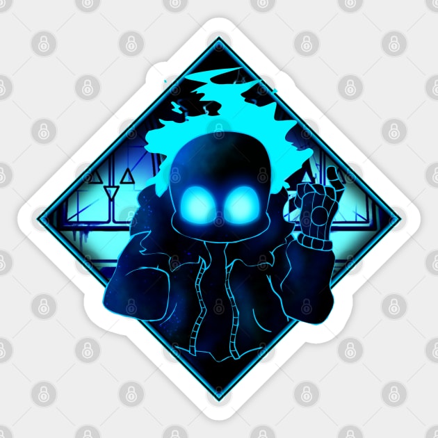 FNF UNDERTALE INDIE CROSS NIGHTMARE Sans remaster art Undertale